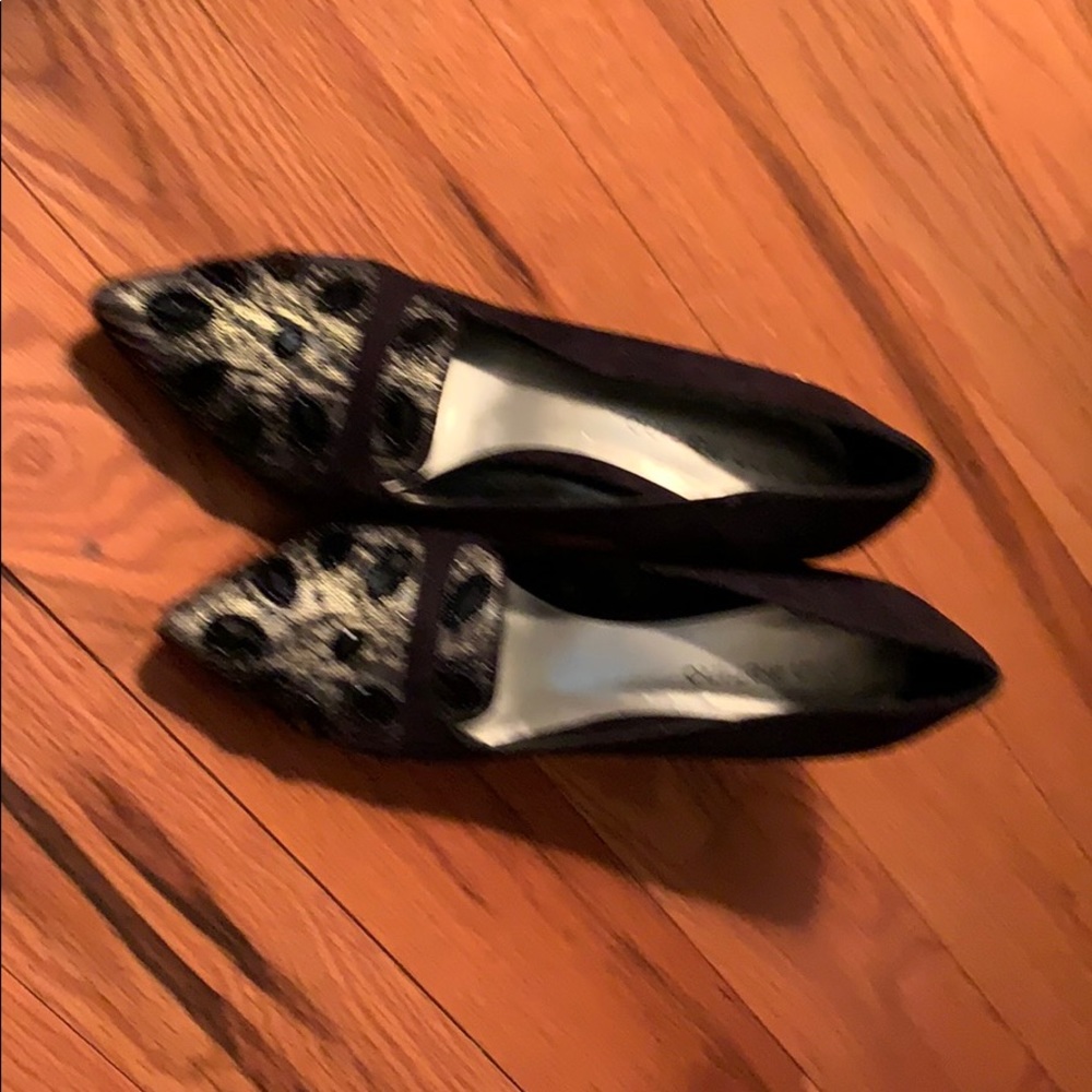 Beautiful Black Suede Heals